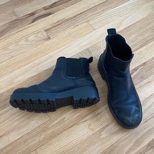 Black UGG boots